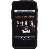 Silicone case for iphone 4 black