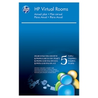 HP VIRTUAL ROOM 5 PEOPLE MEETING 1 YEAR LICENSE