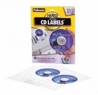 Fellowes Etiketten CD/DVD, matt