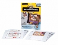 Fellowes Etiketten CD, inkl. Jewel Case Einlage, matt