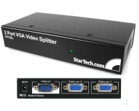 2 Port 250 MHz VGA Video Splitter / Distribution Amplifier
