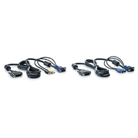 Hewlett Packard 1x4 KVM Console 6ft PS2 Cable
