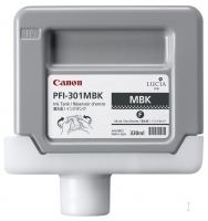 Canon PFI-301MBK Pigment Matte Black Ink Cartridge cartuccia d'inchiostro Nero