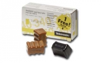 Yellow ColorStix® Ink, 2 Yellow Sticks + 1 Free Black for Phaser 340 350 360