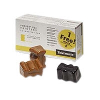 Yellow ColorStix® Ink, 2 Yellow Sticks + 1 Black Stick