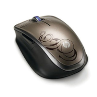 HP WIRELESS LASER COMFORT MOUSE - BRAIN CAPPUCCINO