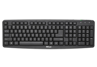 Trust ClassicLine Keyboard black USB