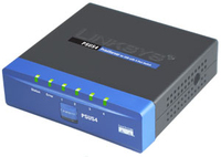 10/100 PrintServer for USB with 4-Port Switch