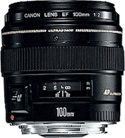 Canon Tele-Objektiv EF 100mm 1:2,0 USM