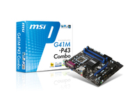 MSI G41M-P43 COMBO S775 G41 MATX