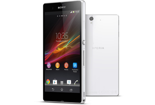 Sony Xperia Z White smartphone