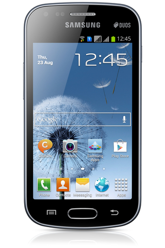 Specs Samsung Galaxy S Duos Gt S7562 10 2 Cm 4 Dual Sim Android 4 0 3g Micro Usb A 4 Gb 1500 Mah Black Smartphones Gt S7562zka