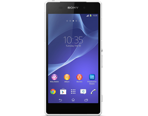 Sony Xperia Z2 White smartphone