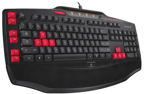 Product datasheet Logitech G103 keyboard USB QWERTY US English Black  Keyboards (920-005206)
