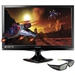 VIEWSONIC V3D245 59,94cm 23,6Zoll Wide TFT 3D LED 16:9 1920x1080 120Hz ana+digi HDMI1.4 Speaker VESA 20Mio:1 300cd/m&sup2; 2ms +3D Brille