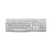 LOGITECH K120 corded Keyboard USB white OEM