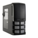 GIGA Series, Midi Tower (With USB, FireWire, Audio Port), 3 x 5.25, 1 x 3.5, no PSU, ATX, with Transparancy Window, Black
