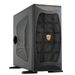 Aegis Series, Longer Midi Tower (with USB, Firewire, Audio), 3x 5.25, 1 x 3.5, no PSU, ATX & eATX, With Mesh Side Panel, Black