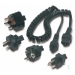 INPA3 APC International Notebook Plug Adapter Kit C6 3-Prong