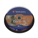 Verbatim 43643 - DVD-R - 16x - 4,70 GB - 10 Paquete Cabezal con Ejes Rotatorios
