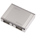 00078498 Hama USB 2.0 Hub Alu mini 1:4, Silver