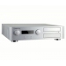 Hi-Fi Series Micro ATX Media Center Desktop Full Aluminium Case Half Height 1 x5 1, 4  2 x 3 1, 2 Silver including