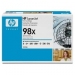 Cartucho de impresión HP LaserJet, negro 92298X con tóner Microf