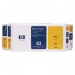 83 Value Pack 680-ml Yellow UV Ink Cartridge and Printhead