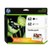 62 2-pack Black/Tri-color Original Ink Cartridges