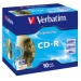 43537 Verbatim CD-R/700MB 80Min 52x LIGHTSCRIBE JC 10pk