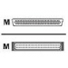 C7434A HP 68-pin high density to 68-pin VHD, LVD/SE Ultra2 quality SCSI Adapter for the C7401A
