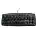 967648-0100 Logitech Value Keyboard, black