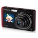 ST500ZBPR, 12.0 MP - 3.0 Wide touch screen - 4.6 x zoom - OIS - Image stabilization - DUAL DISPLAY - Face recognition - Red