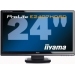 IIYAMA LCD 24" Wide 1920x1080TN  Speakers 2ms Black Dsub+DVI