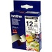 TZ-FA3 Fabric Labelling Tape - 12mm, Blue/White