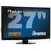 IIYAMA LCD 27" Wide 1920x1080TN Speakers 2ms Black DVI HDMI