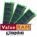 KVR400X64C3A/128 Kingston Memory 128MB DDR 400MHz nonECC DIMM CL3