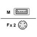 A7782A HP USB to PS/2 Adapter