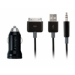 2-in-1 Car Charger + AUX Audio Cable
