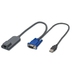 FUJITSU Adapter USB-VGA KonsolKVMSwitch S2 USB HD15-1x USB + 1x VGA auf RJ45 Konnektor