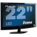 IIYAMA LCD 22" Wide 1920x1080TN 5ms Black DVI HDMI D-Sub LED