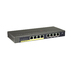 NETGEAR ProSafe Plus 8-Port Gigabit Ethernet Switch mit 4 PoE Ports - Netzwerk-Ueberwachung / QoS / VLAN / Green Power Saving