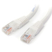 StarTech 10 ft White Molded Category 5e (350 MHz) UTP Patch Cable