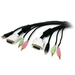 6 ft 4-in-1 USB DVI KVM Cable with Audio