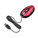Targus USB 3-Button Laser Notebook Mouse, Red/Black
