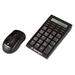 Wireless Notebook Keypad/Calculator and Mouse Set