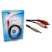 SANDBERG Saver MiniJack-RCA 500cm 197Z Rechner mit HiFi-Verstaerker verbinden Stereo