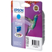 C13T08024010 Epson T0802 Cyan Ink Cartridge (Hummingbird)