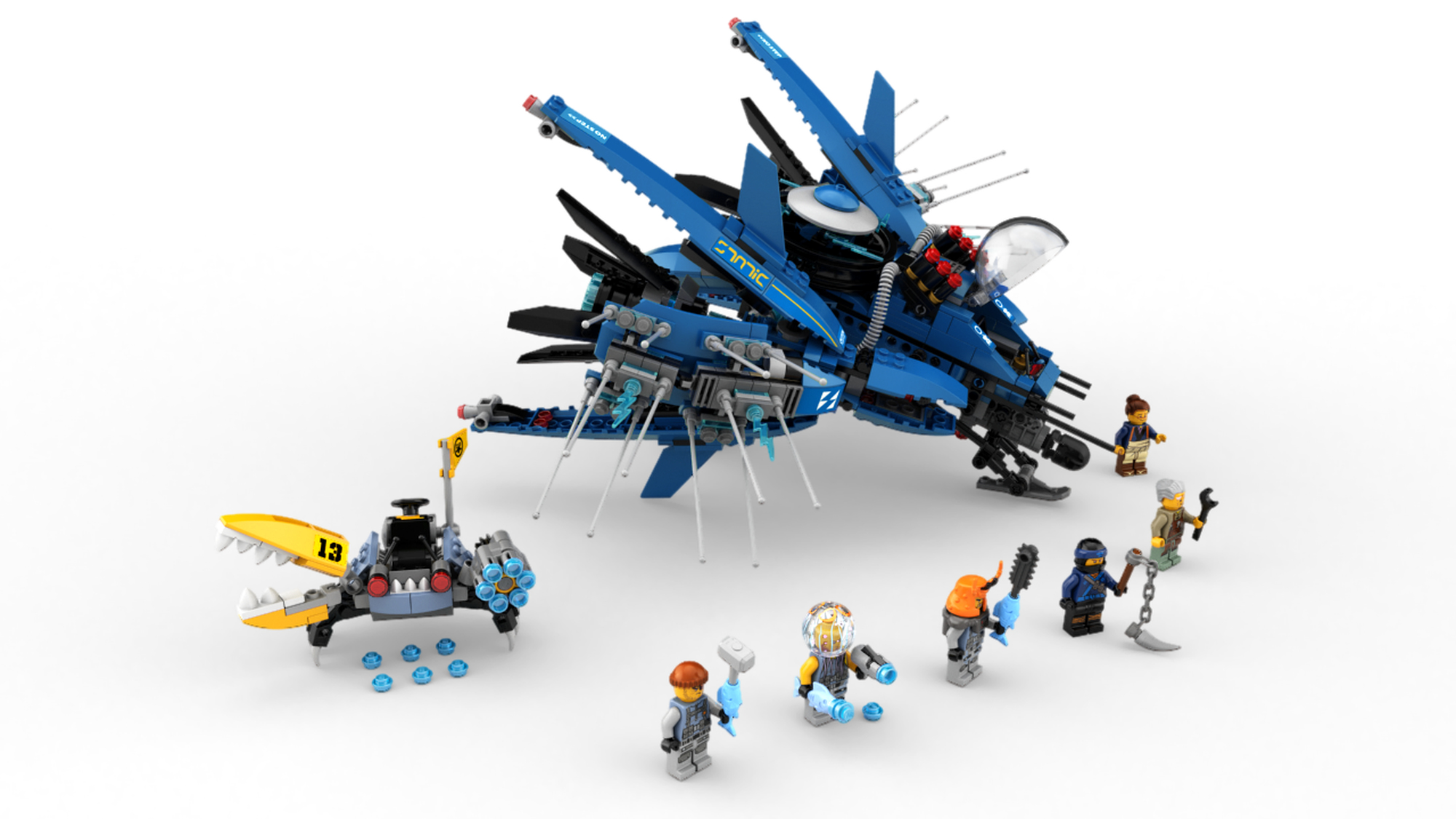 Jet Lego Set Ninjago Lightning Jet LEGO 70614 Lightning Jet - Main Image