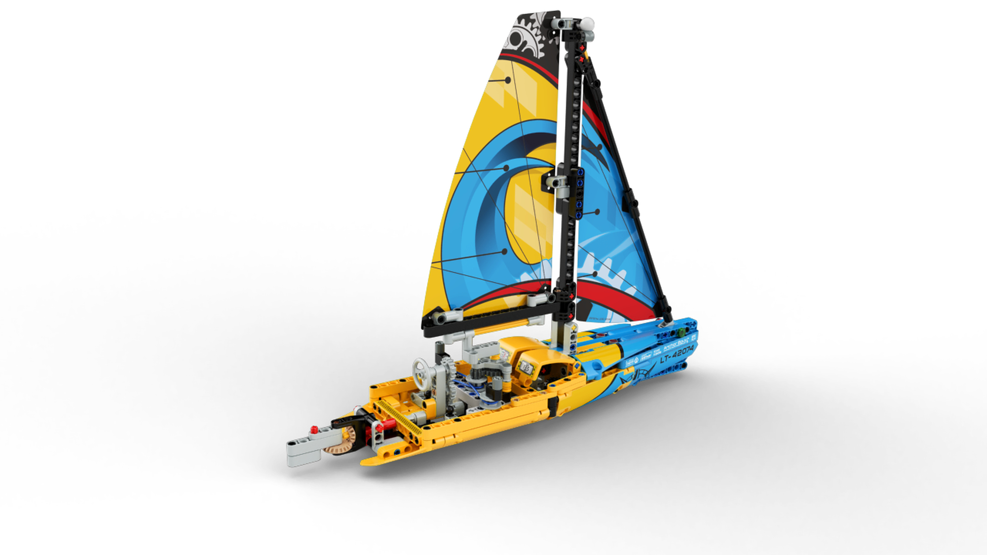 ＴＨＥGREAT E ST  COMPO  SER S Racing Yacht 42074 | Technic™ | Buy online at the Official